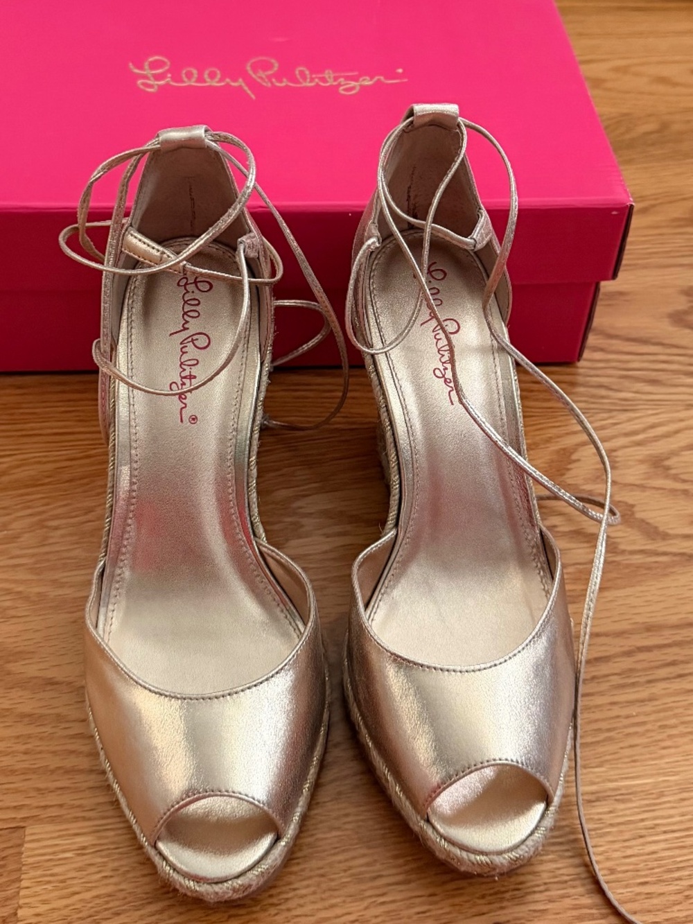 Lilly Pulitzer Aleena Wedge (8) - Picture 3 of 16